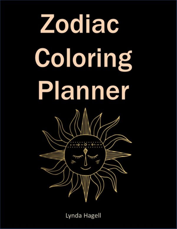Zodiac Coloring Planner