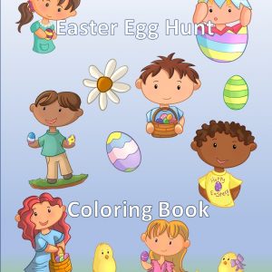 Easter Egg Hunt Coloring book cover